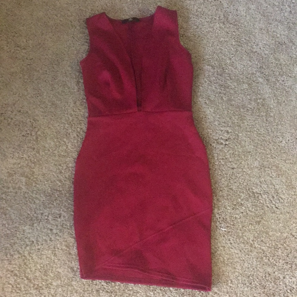 Red dress
